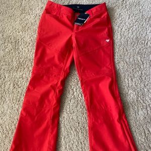 NWT Obermeyer Glyph Softshell Pants in Carmine - Women's - Size 8